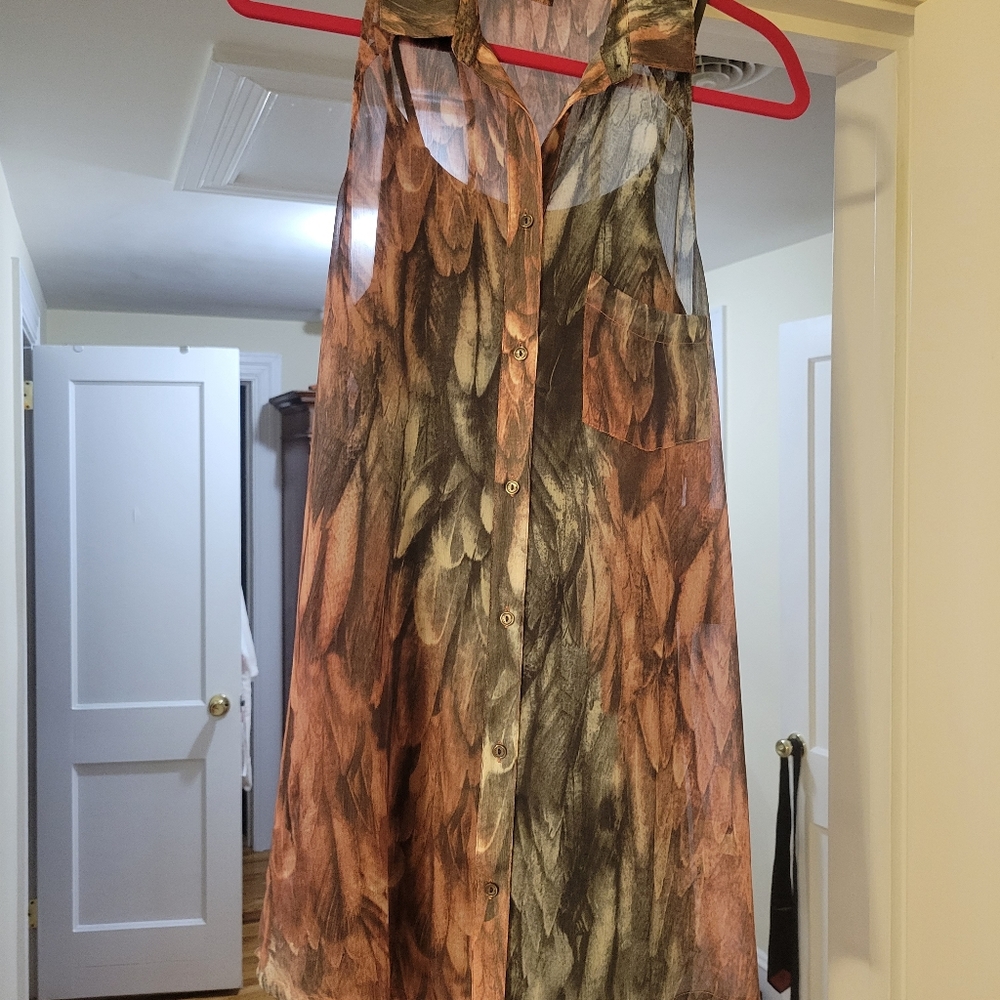 RVCA Paris Roots dress size xs.